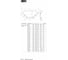 Поворот IEK ESCA 7 90 градусов, 100х400-2,0 ES7-PG-90-100-400-20 2