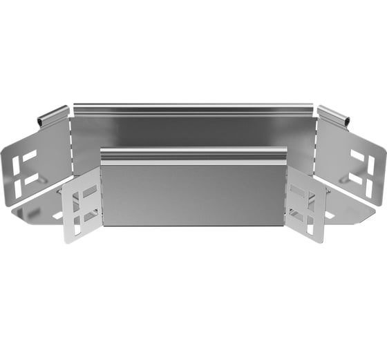 Поворот IEK ESCA 7 90 градусов, 80х80-1,5 ES7-PG-90-080-080-15