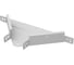 Отвод Т-образный IEK ESCA 7 50х100-2,0 RAL 9016 ES7-OT-050-100-20-RGA 1