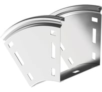 Поворот плавный IEK ESCA 45град тип В20 100х100мм CPV41-0-45-100-100