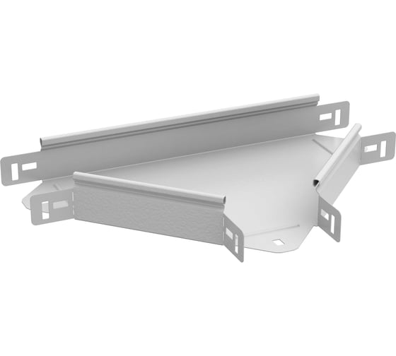 Разветвитель IEK ESCA 5 Т-образный 50х100-1,2 RAL 9016 ES5-RT-050-100-12-RGA