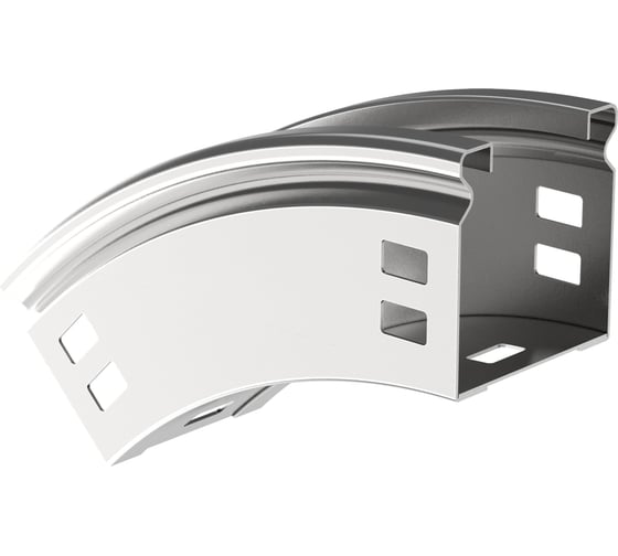 Поворот плавный IEK ESCA 45град тип В20 50х50мм CPV41-0-45-050-050