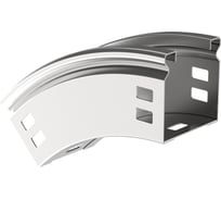 Поворот плавный IEK ESCA 45град тип В20 50х100мм CPV41-0-45-050-100