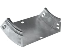 Поворот плавный IEK ESCA 45град тип В10 80х400мм HDZ CPV51-0-45-080-400-HDZ