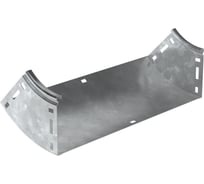 Поворот плавный IEK ESCA 45град тип В10 100х400мм HDZ CPV51-0-45-100-400-HDZ