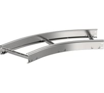 Поворот лестничный IEK LESTA 45град 80х300мм R600 CPG05-4-45-080-300