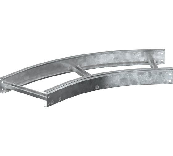 Поворот лестничный IEK LESTA 45град 80х600мм R600 HDZ CPG05-4-45-080-600-HDZ