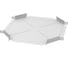 Крестовина IEK ESCA 5 50х400-0,8 RAL 9016 ES5-KR-050-400-08-RGA 1