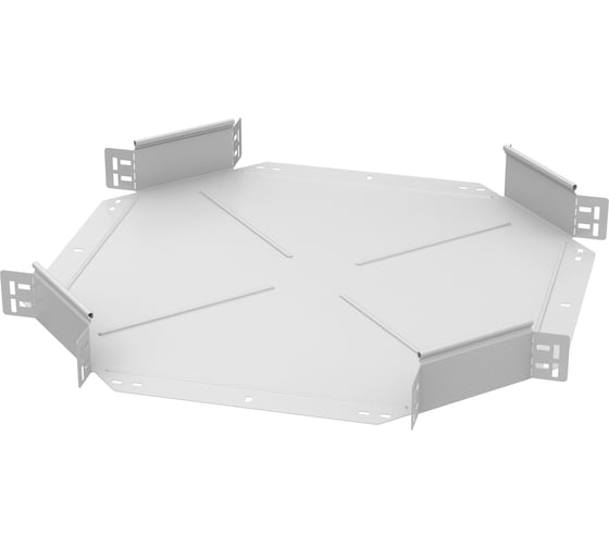Крестовина IEK ESCA 7 100х400-1,5 RAL 9016 ES7-KR-100-400-15-RGA