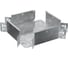Крестовина IEK ESCA 7 80х80-2,0 HDZ ES7-KR-080-080-20-HDZ 1