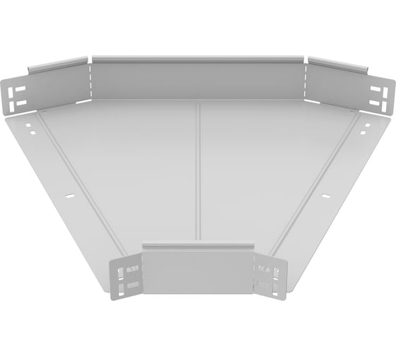 Поворот IEK ESCA 7 45град 100х500-1.5 RAL 9016 ES7-PG-45-100-500-15-RGA