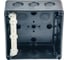 Коробка распределительная EXTHERM 140*140*76 мм IP 66, черная, в комплекте с клеммным рядом 10х10 кв.мм, 76А, Extherm JB-100-BL 3