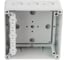 Коробка распределительная EXTHERM 140*140*76 мм IP 66, серая, в комплекте с клеммным рядом 10х10 кв.мм, 76А, JB-100-GR 5
