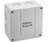Коробка распределительная EXTHERM 110*110*67 мм IP 66, серая, в комплекте с клеммным рядом 5х6 мм², 41А JB-60-GR 1