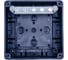 Коробка распределительная EXTHERM 110*110*67 мм IP 66, черная, в комплекте с клеммным рядом 5х6 мм², 41А JB-60-BL 4