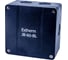 Коробка распределительная EXTHERM 110*110*67 мм IP 66, черная, в комплекте с клеммным рядом 5х6 мм², 41А JB-60-BL 8
