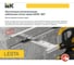 Поворот вертикальный шарнирный лестничный IEK LESTA 150х300мм CPV06-4-150-300 2