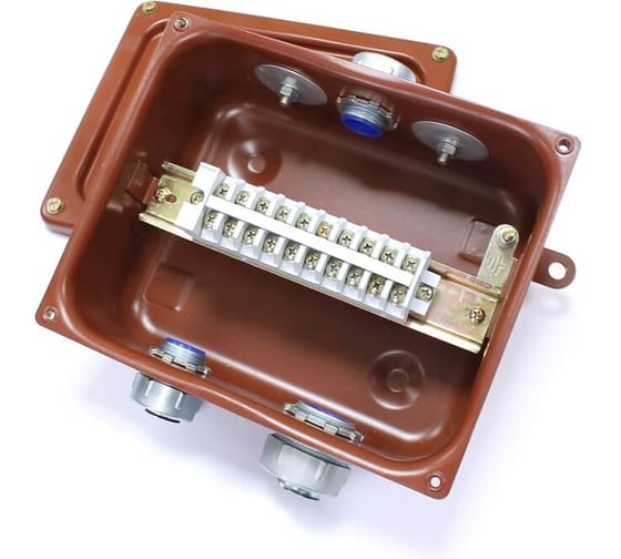 Коробка соединительная ЗЭТАРУС КСМР-10 У2 IP54 ГОФРОМАТИК zeta30374-01