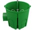 Коробка установочная Greenel (200шт) D68x62 для кирпичных стен, ЗЕЛЕНАЯ GE40014-10 1