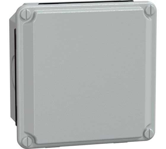 Коробка Systeme Electric SDB IP55, низкая крышка 105х105х49 подг. SE NSYDB1010M 1