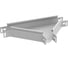 Разветвитель Т-образный IEK ESCA 5 50х50-0,8 RAL 9016 ES5-RT-050-050-08-RGA 1