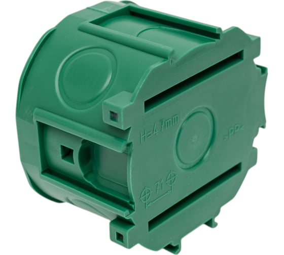 Монтажная коробка для сплошных стен Systeme Electric без винтов SE LEX1420571MR