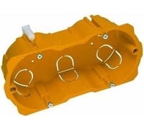 Установочная коробка Systeme Electric СП для ГСК двойная KM-251