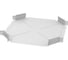 Крестовина IEK ESCA 7 80х600-1,5 RAL 9016 ES7-KR-080-600-15-RGA 1