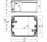 Коробка ответвительная алюминиевая ГОФРОМАТИК 190х120х80 IP66/IP67 zeta30396 5