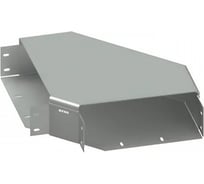 Горизонтальный угол NTSS 90гр, 80х300, толщина 0,7 (с крышкой) NTSS-ГУК80300
