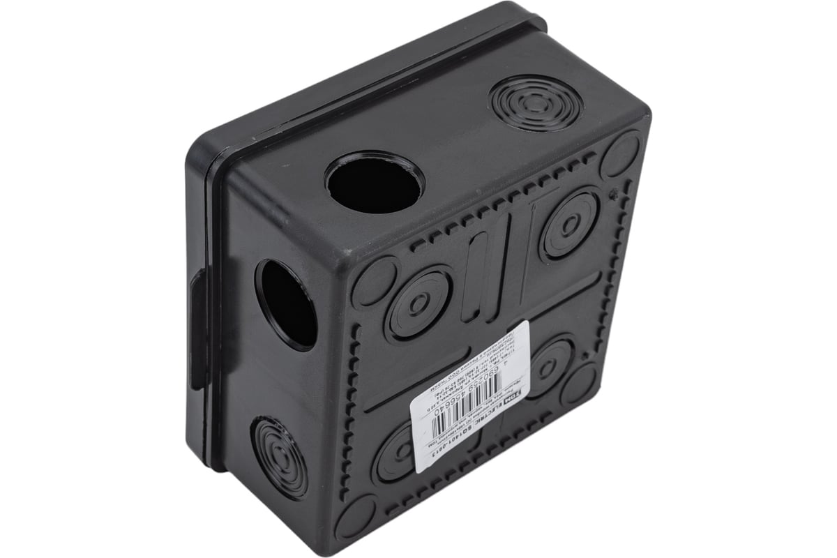 Распаячная коробка TDM ELECTRIC ОП 100х100х55мм, крышка, IP54, 8вх ...