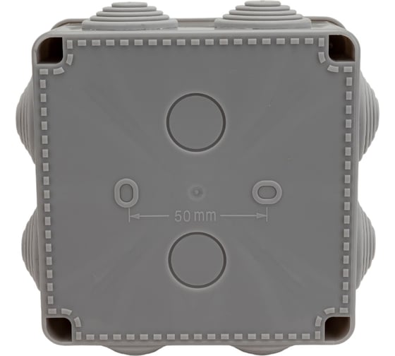 Коробка распределительная TDM ELECTRIC 110х110х70мм, крышка на винтах, IP55, 8 входов SQ1401-0124
