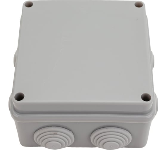 Коробка распределительная TDM ELECTRIC 110х110х70мм, крышка на винтах, IP55, 8 входов SQ1401-0124