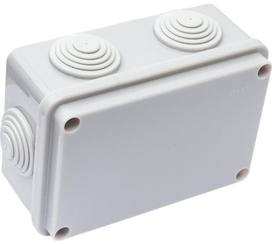 Коробка распределительная TDM ELECTRIC 120х80х50мм, крышка, IP55, 6 входов SQ1401-0505