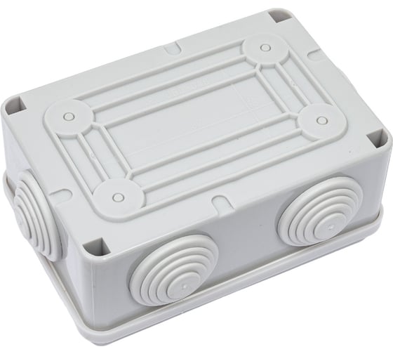 Коробка распределительная TDM ELECTRIC 120х80х50мм, крышка, IP55, 6 входов SQ1401-0505