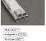 Труба гладкая жесткая TDM ELECTRIC ПВХ d 20 (5 шт по 2 м) серая SQ0404-0112 3