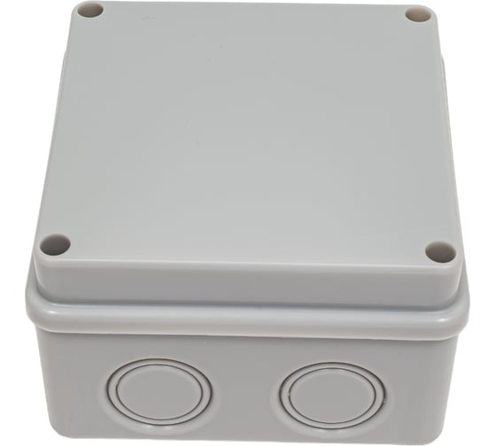 Коробка распределительная TDM ELECTRIC 110х110х70мм, крышка на винтах, IP55, 8 входов, без гермовводов упаковка 48 штук SQ1401-0814