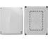 Коробка распределительная пластиковая Mete Enerji 190x240x90, стандартная крышка, IP67 40208005 3