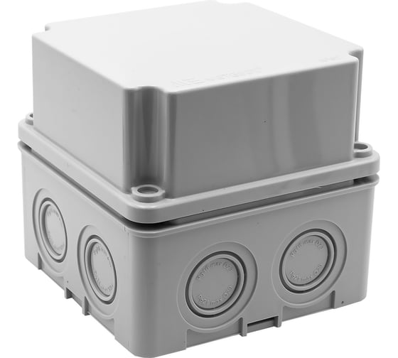 Коробка распределительная пластиковая Mete Enerji 110x110x100, высокая крышка, IP67 40201205