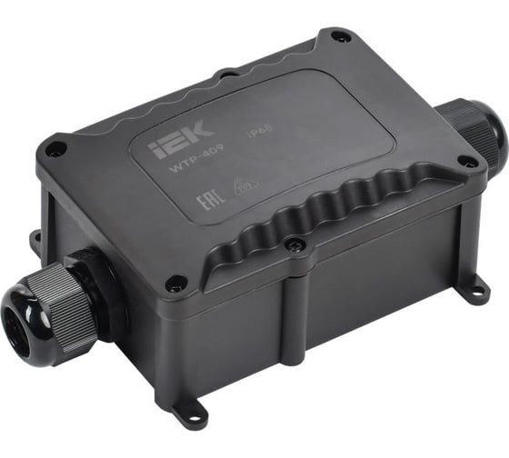 Коробка распределительная герметичная IEK WTP-409 2 ввода IP68 UWB10-Y-450-40-02-68