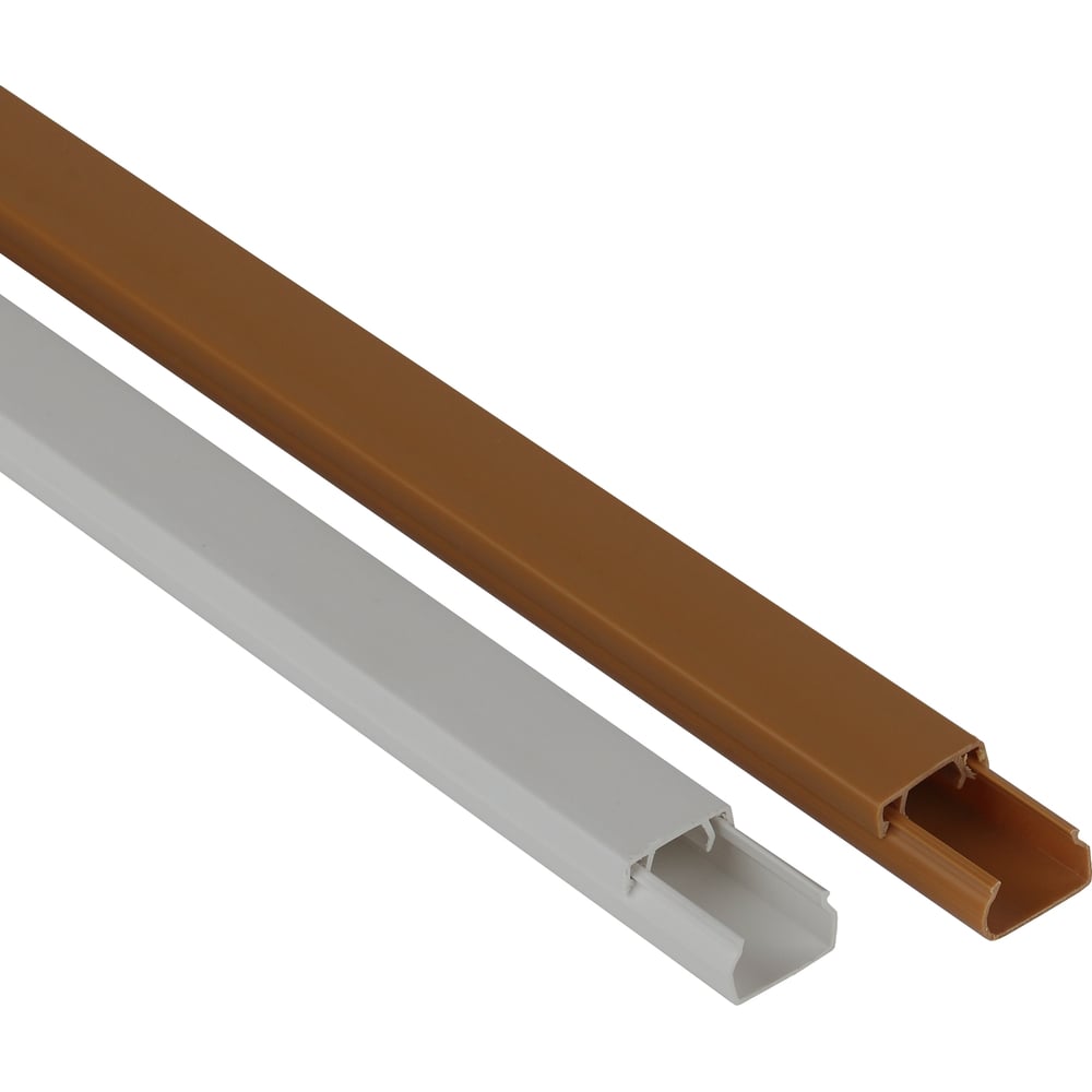 Кабель-канал Рувинил 15х10 L2000 пластик, коричневый РКК-15х10-К ...