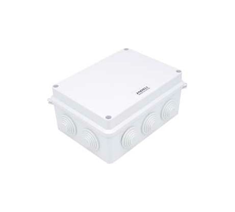 Распаечная коробка с крышкой ANDELI 150х110х70 10 входов, IP65 ADL18-602
