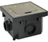 Лючок с розеткой Systeme Electric MultiDesk 2К+З, 16А/250В, IP44 с монтажной коробкой для бетонных полов, никель MDK21202NC 4