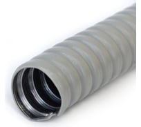 Металлорукав УРАЛ ПАК (изоляция нг) - 25 мм серый (20) МР-1001725-020