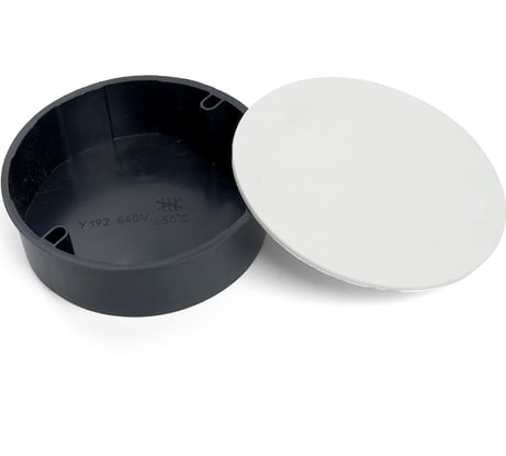 Монтажная коробка STEKKER 102x30мм EBX20-03-2, черно-белый 39857