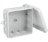 Распределительная коробка OBO Bettermann 85x85x40, IP55, 12 вводов D=16, серая 10 шт 2000342 1