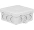 Распределительная коробка OBO Bettermann 85x85x40, IP55, 12 вводов D=16, серая 10 шт 2000342 6