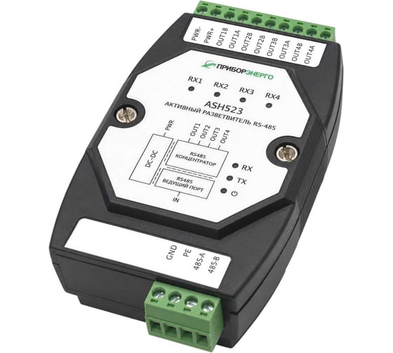 Активный разветвитель НТК Приборэнерго RS-485 ASH523 БП-00007240