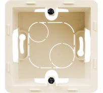 Коробка накладного монтажа Legrand - 1 пост - INSPIRIA - слоновая кость 673981