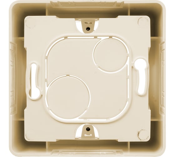 Коробка накладного монтажа Legrand - 1 пост - INSPIRIA - слоновая кость 673981